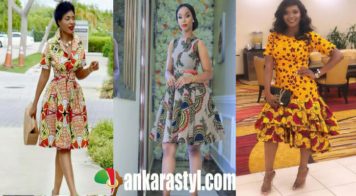 Ankara Short Gown Styles | 2023 Best Print Maxi Short Gown | Ankara Shift Gown  Styles - YouTube