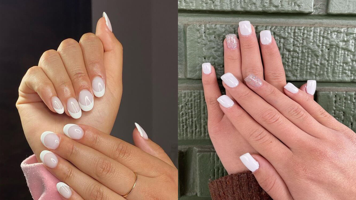 26+ Simple White Nails Designs 2023 That Are Easy To DIY