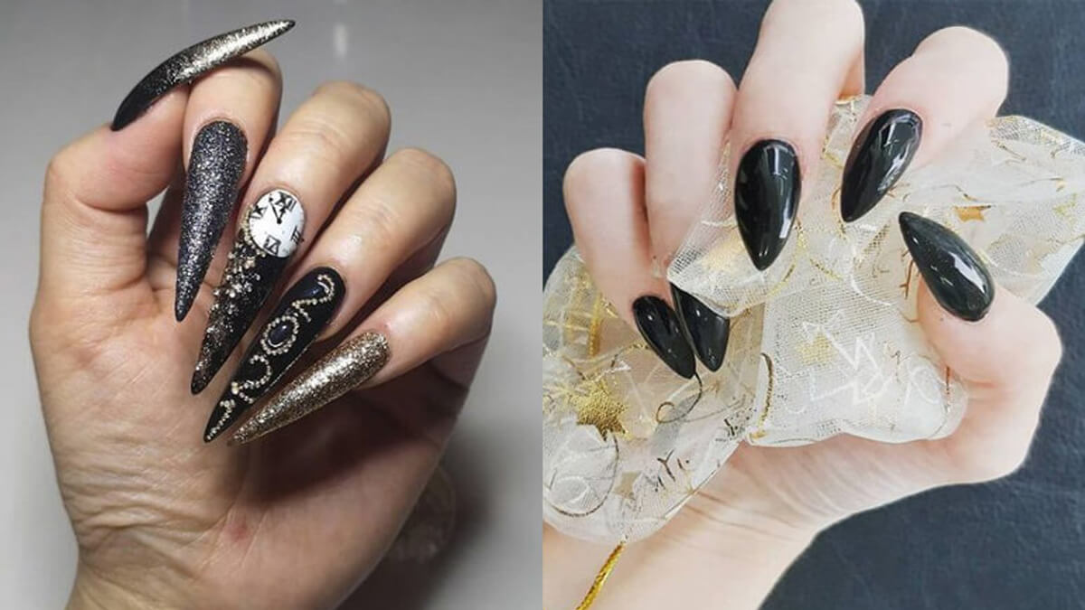 30 Black Acrylic Nails 2021 Trends Cute To Copy Now