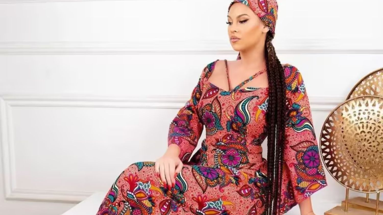 Simple Ankara Gown Styles for Ladies to Wear