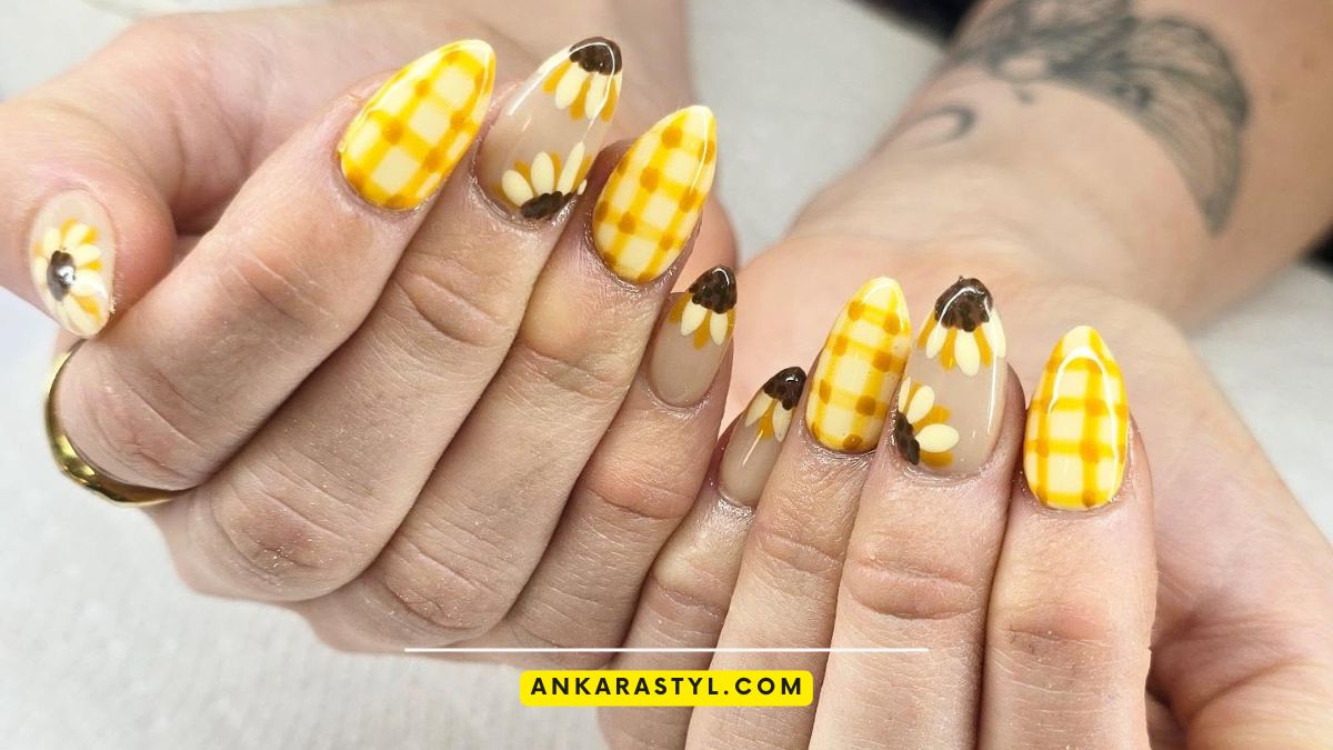 26+ Perfect Sunflower Nail Art Designs 2025 Trends